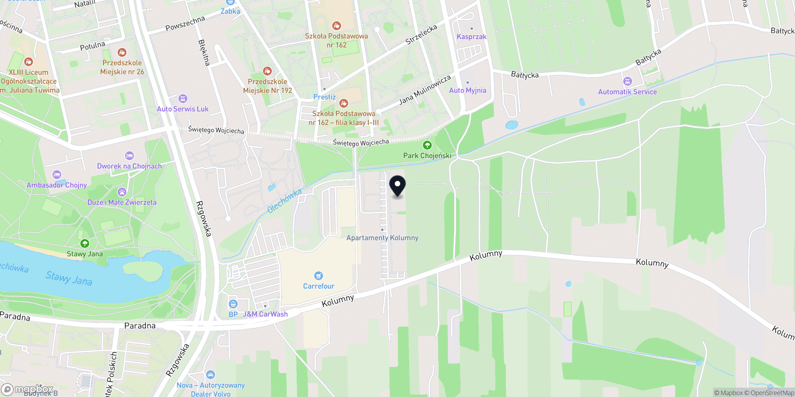 Mapa Nowy Blask