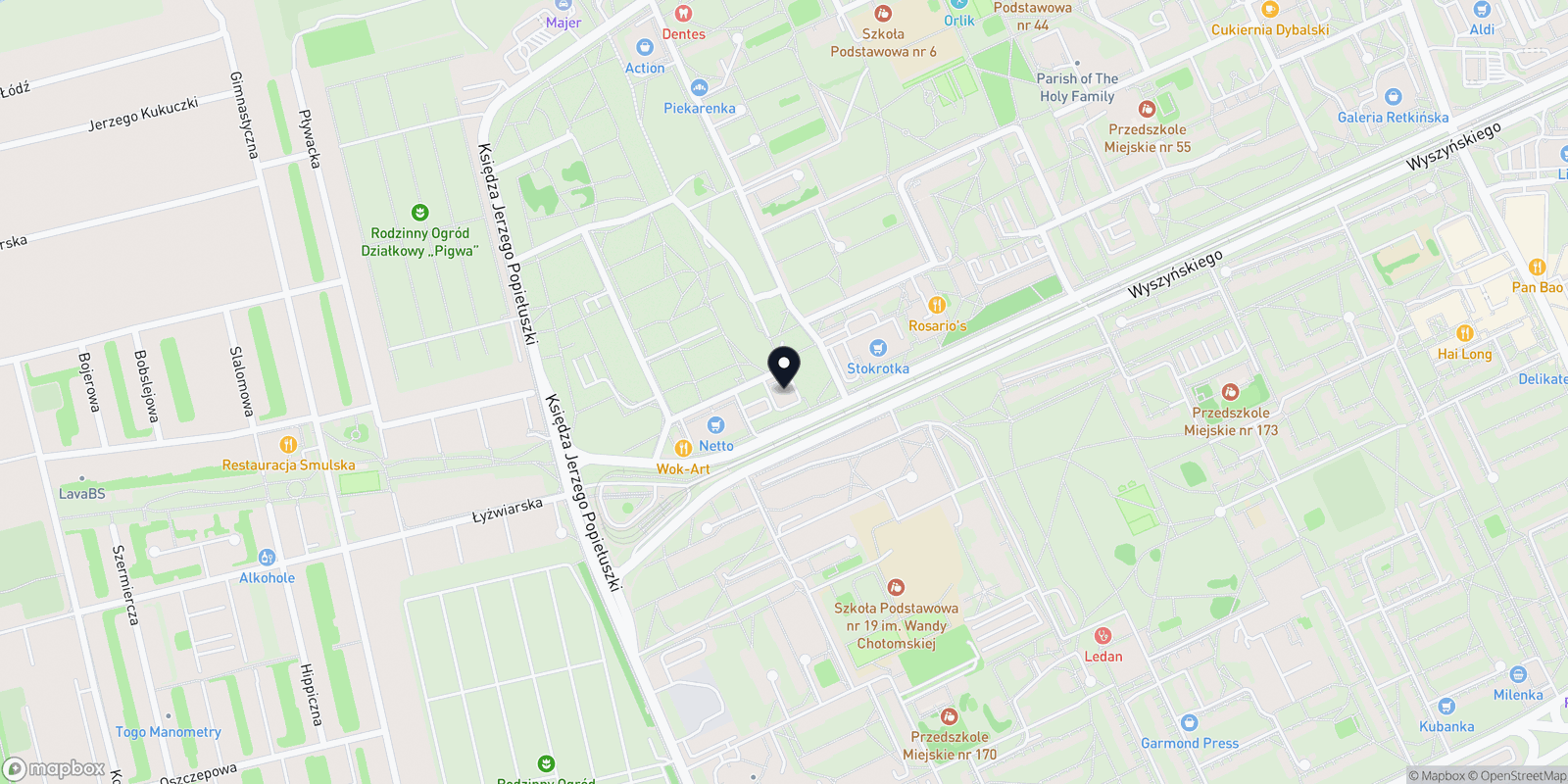 Mapa Haircut Express Manicure