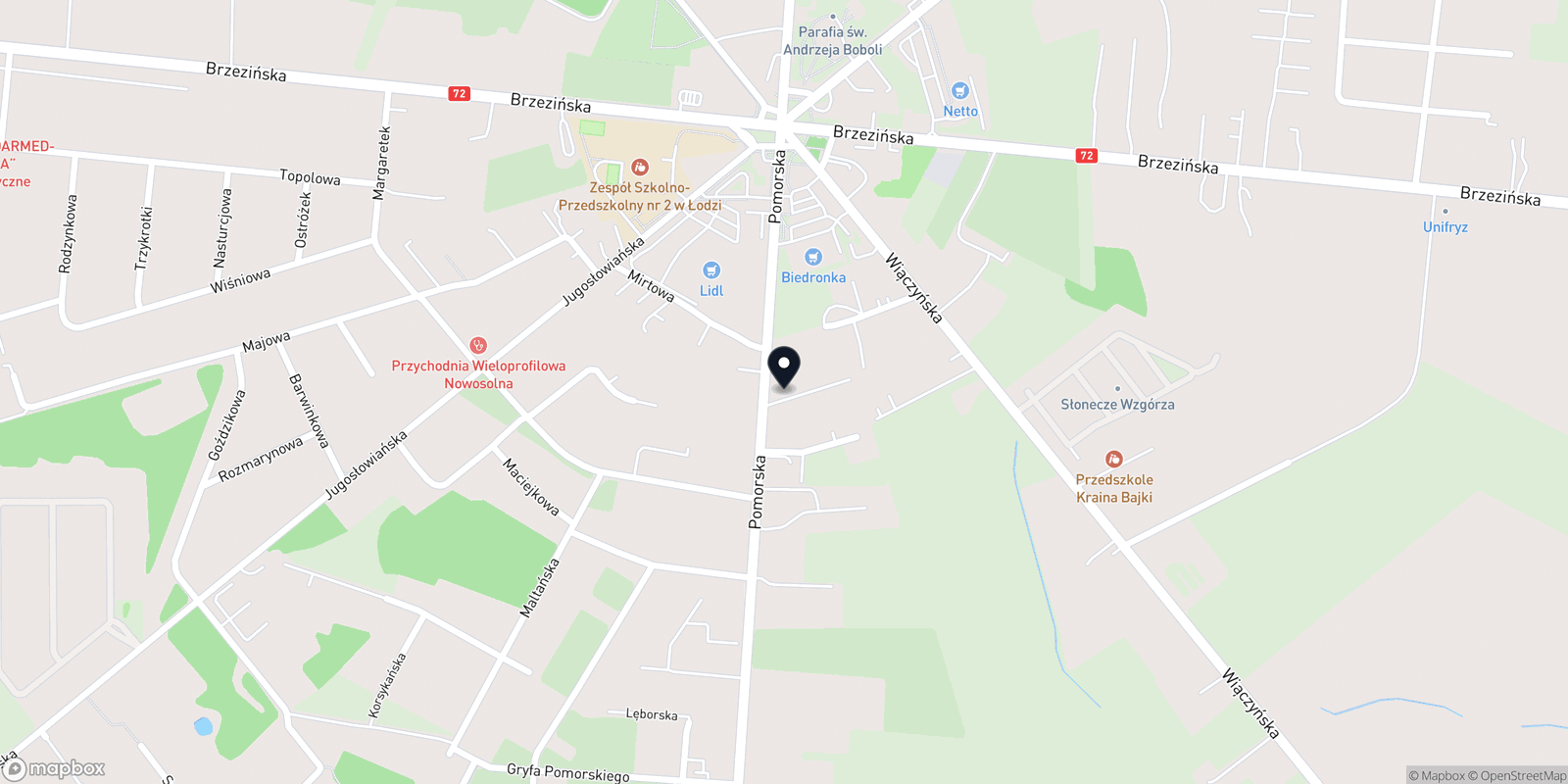 Mapa My Beauty-WIDZEW/NOWOSOLNA
