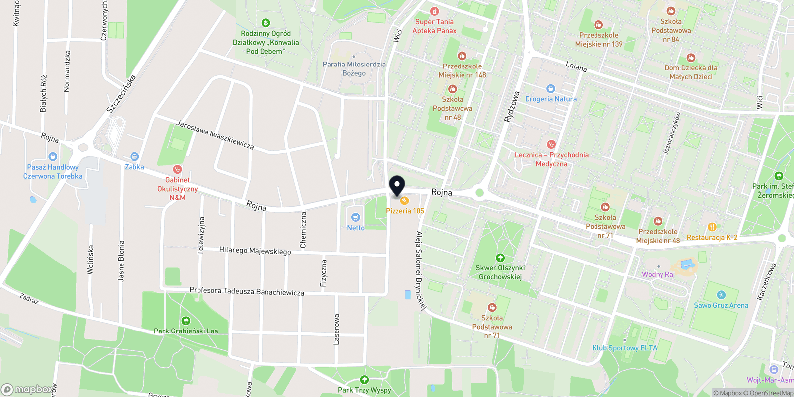 Mapa Stopy jak marzenie