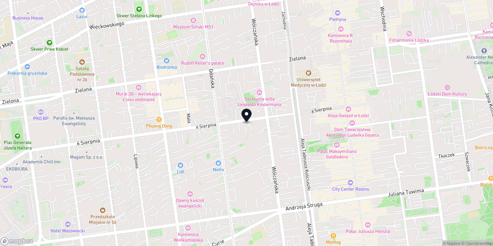 Mapa Oxi Beauty Zone