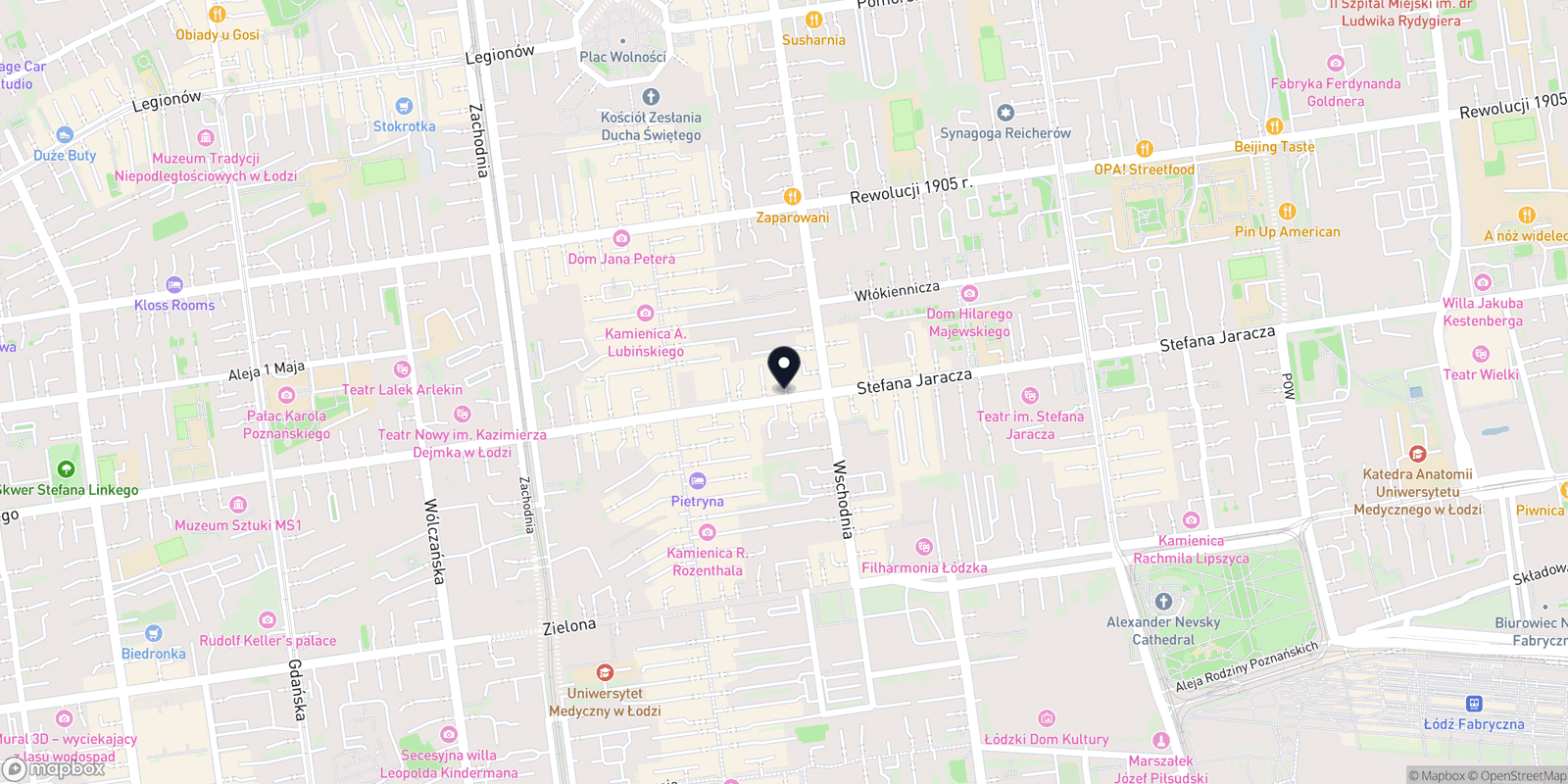 Mapa Varda Beauty Salon