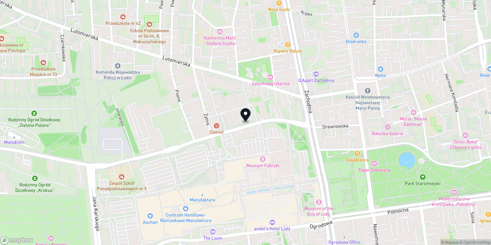 Mapa WYSPA