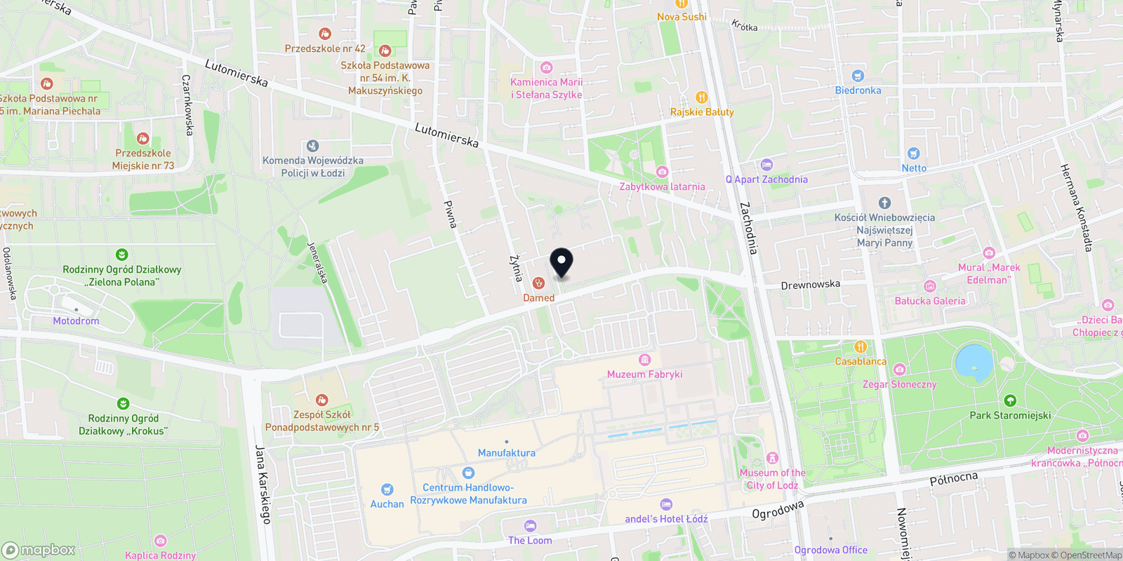 Mapa Hair Project Polska