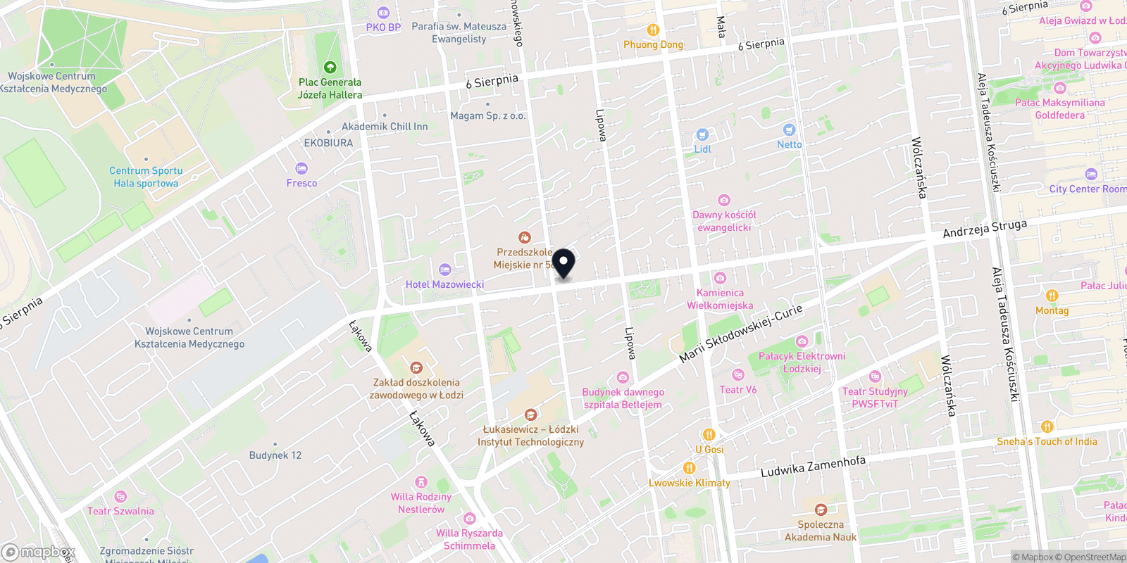 Mapa Justix Barbershop
