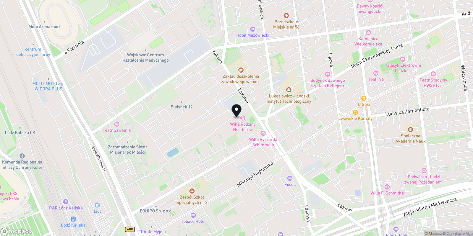 Mapa Move Point