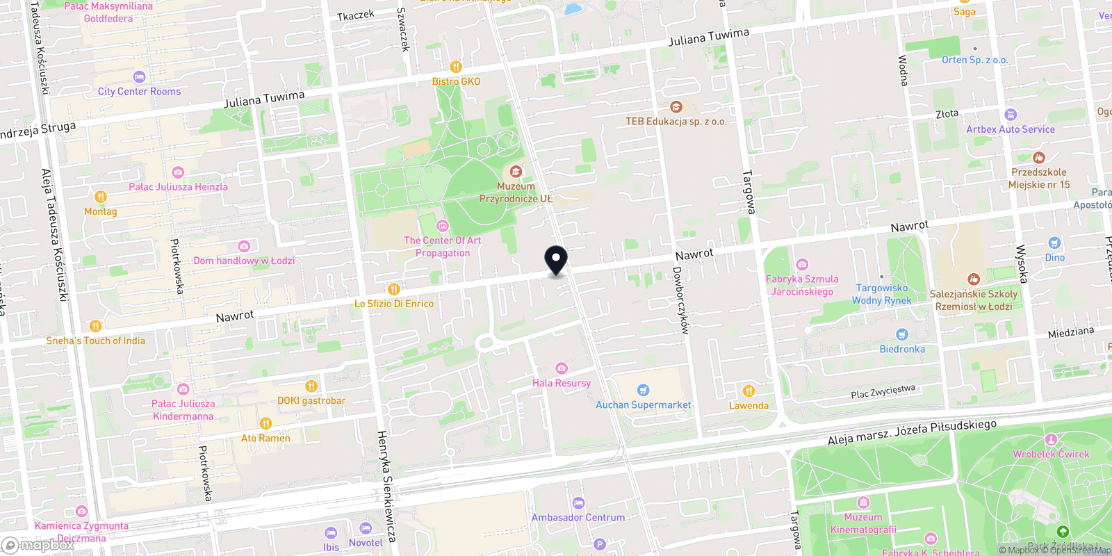 Mapa Secret Gabinet Kosmetyki Profesjonalnej Barbara Barska