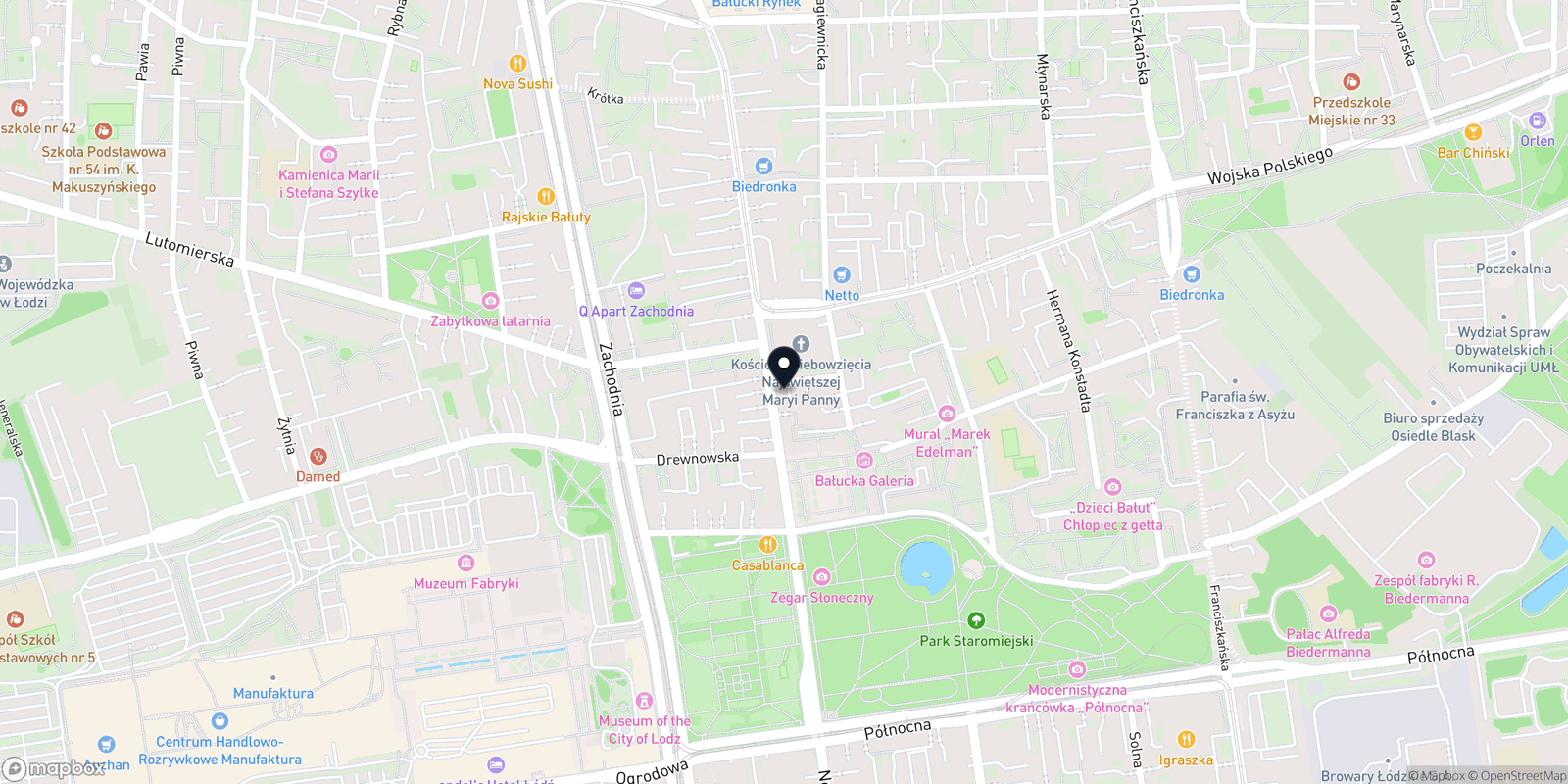 Mapa Angel Studio