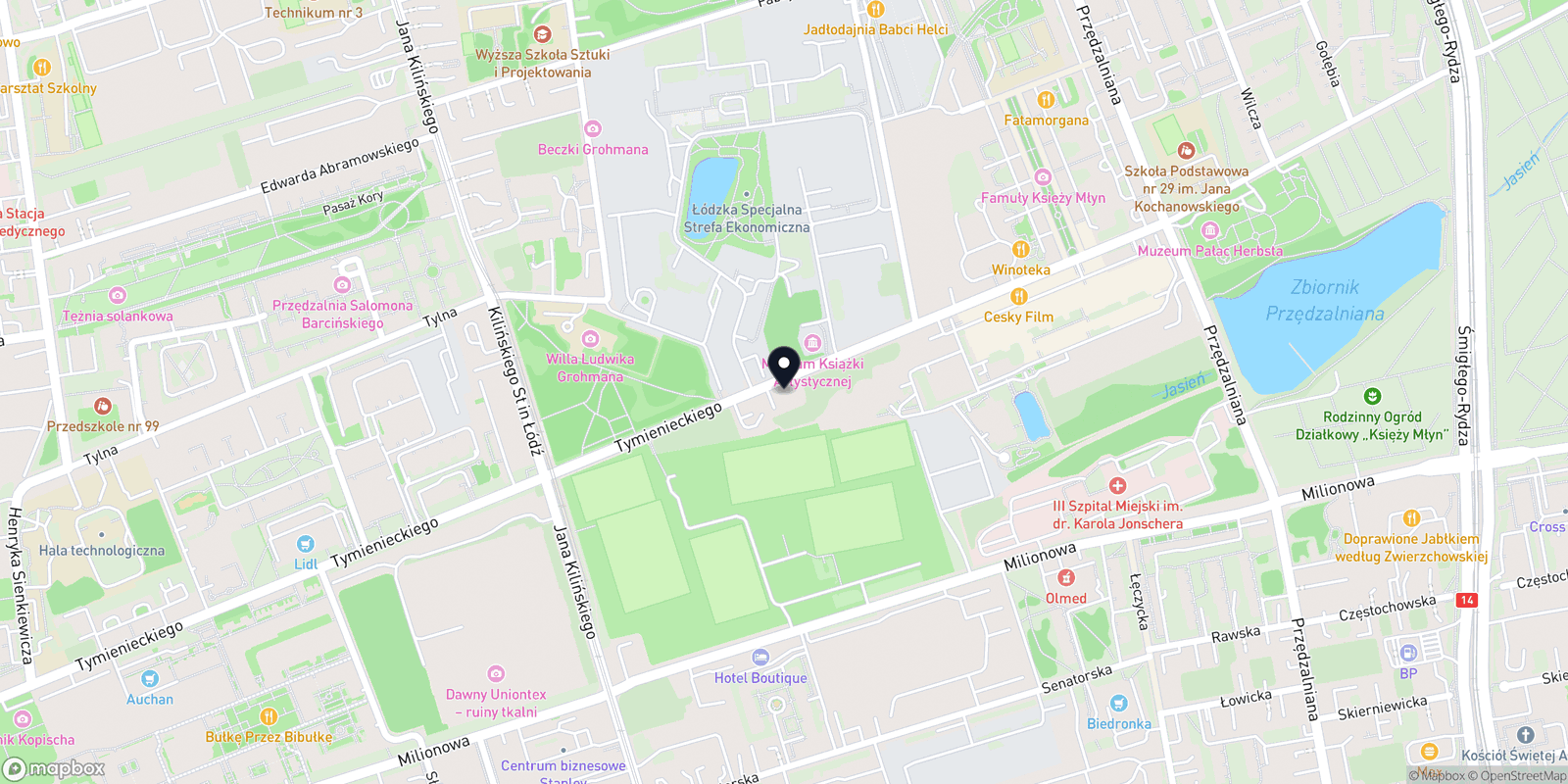 Mapa Klinika Esencja Piękności