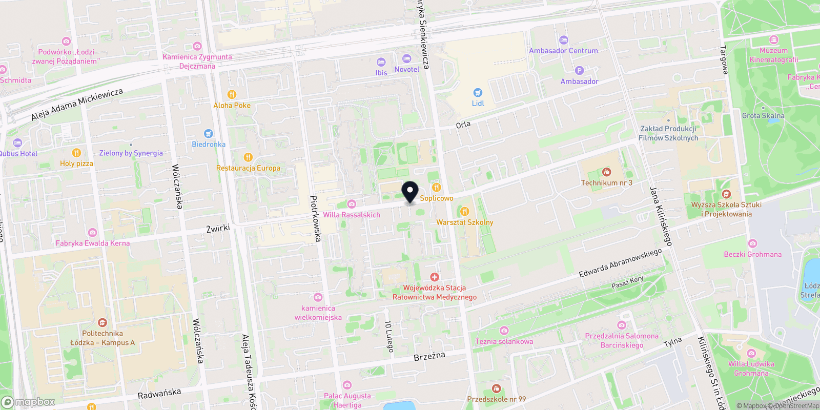 Mapa BjuSkin Depilacja laserowa & Estetyka