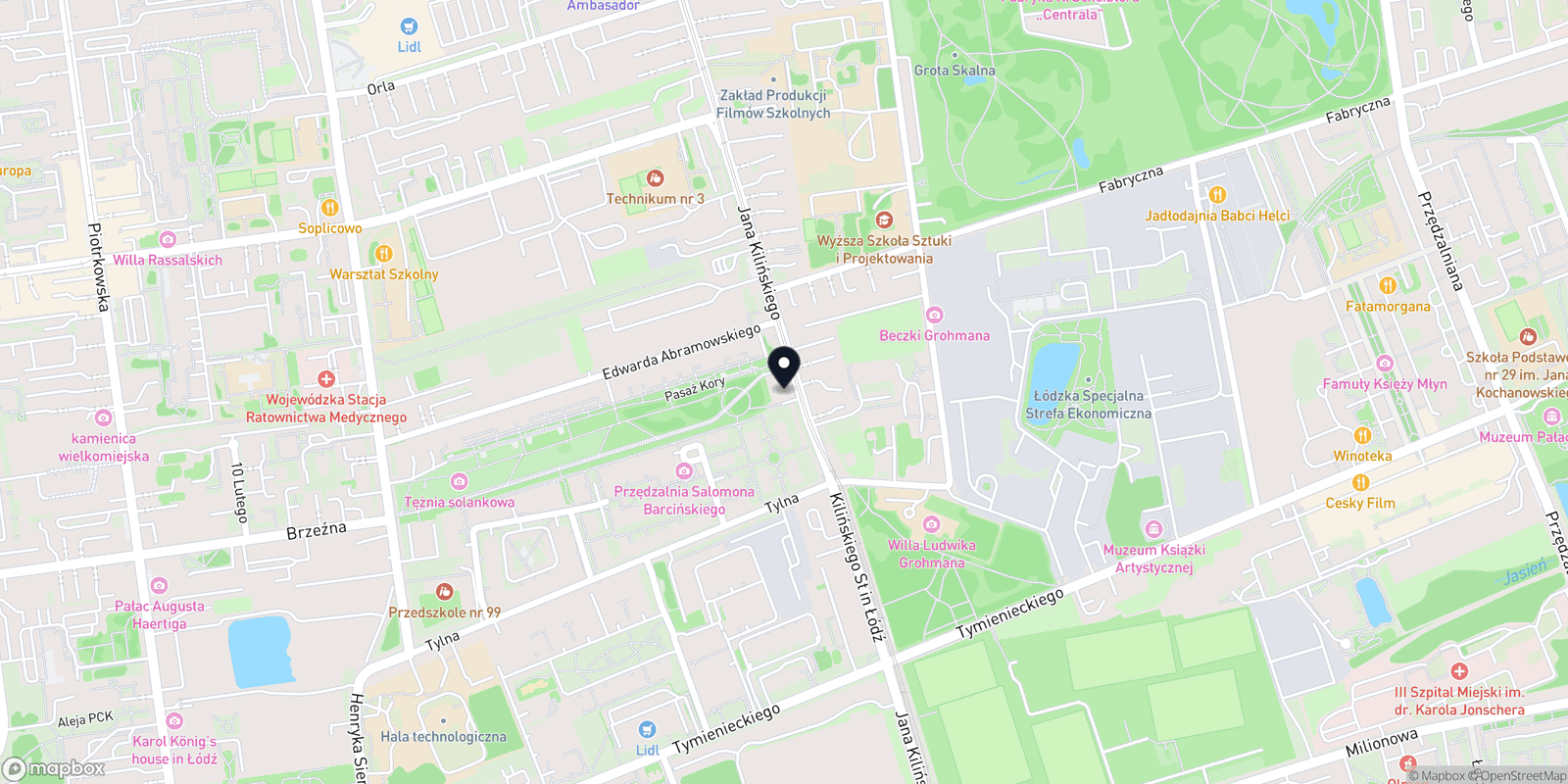 Mapa Zamieszana w Piękno