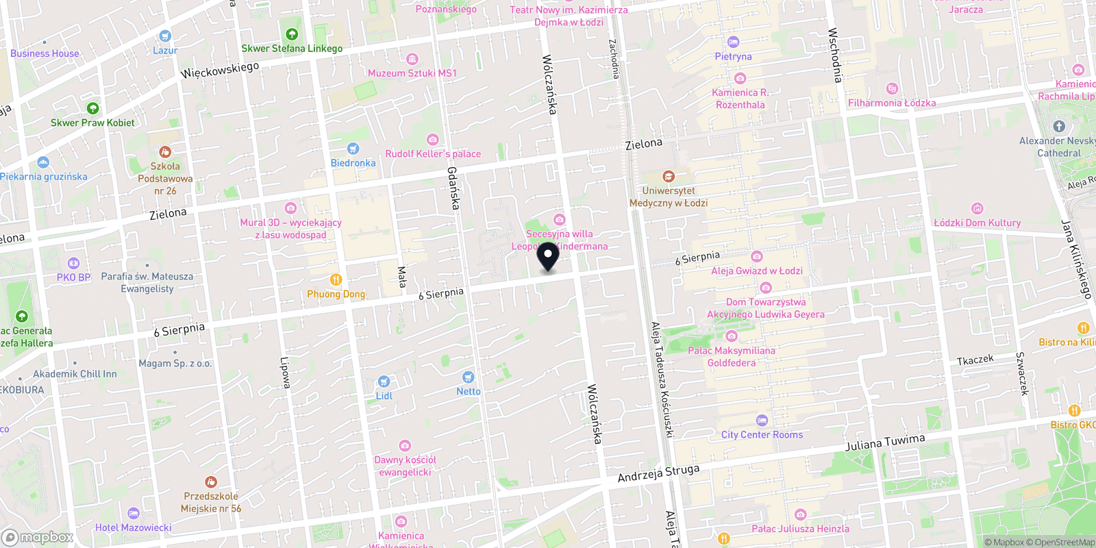 Mapa Studio Fryzur Bella Izabela Wieczorek