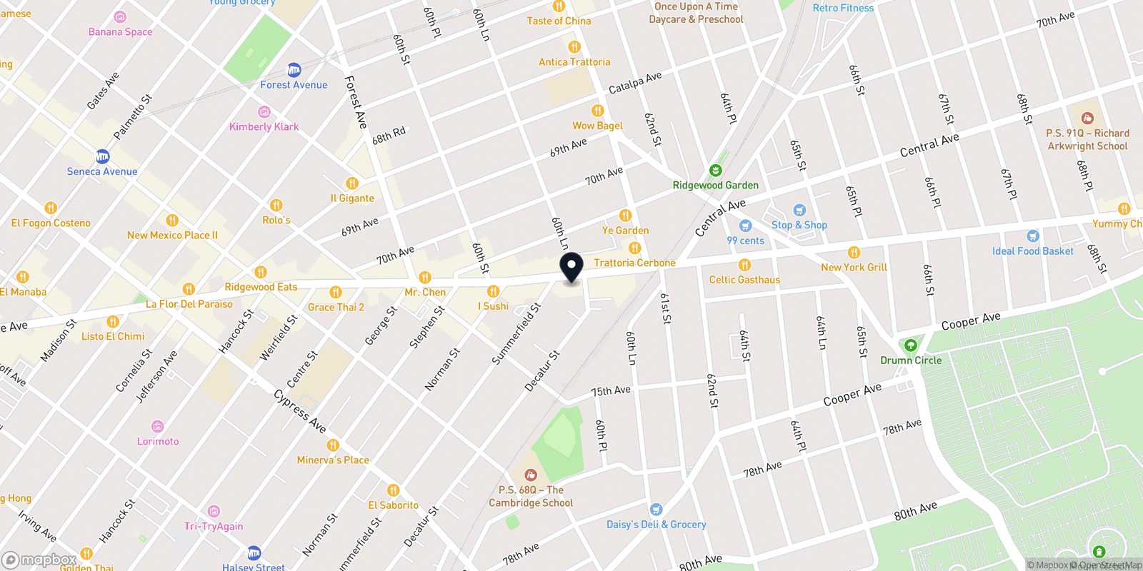 Map of Europa Hair Design