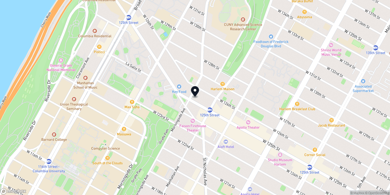 Map of 1K Blessings Beauty Salon & Barbershop
