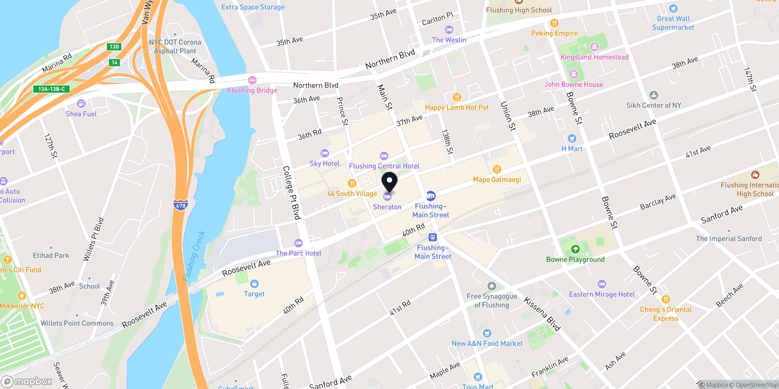Map of Nova Salon