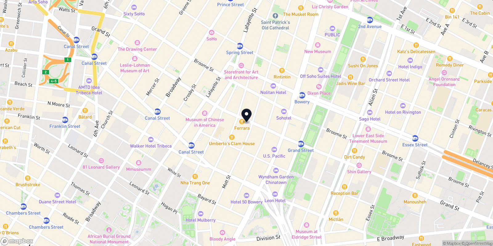 Map of Toto Hair