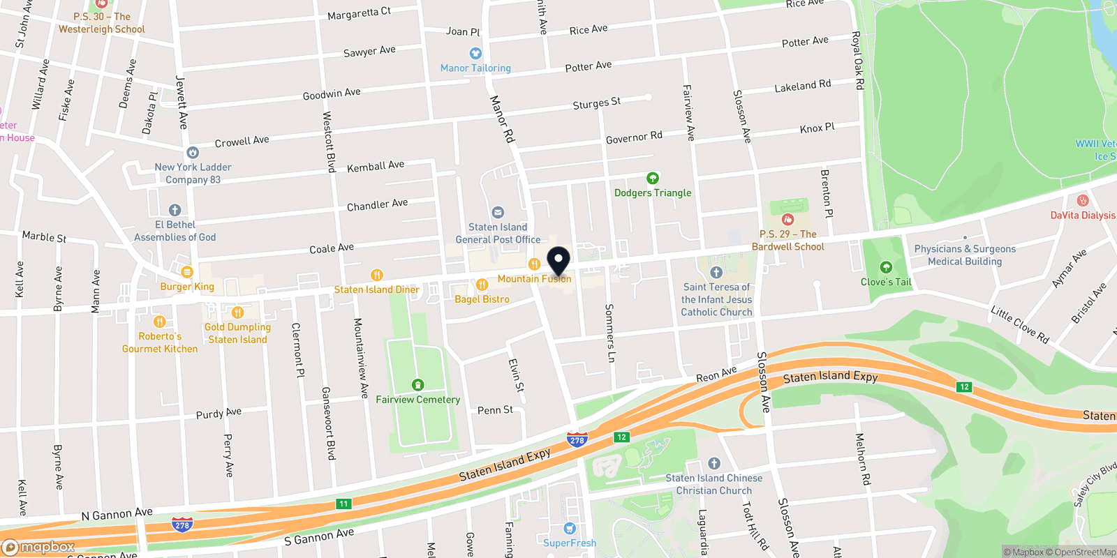 Map of Salon Gioia