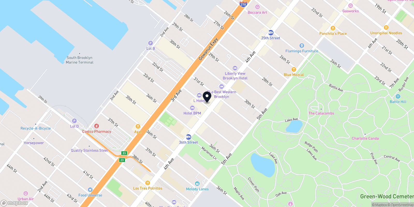 Map of Crissel New York Hair Salon