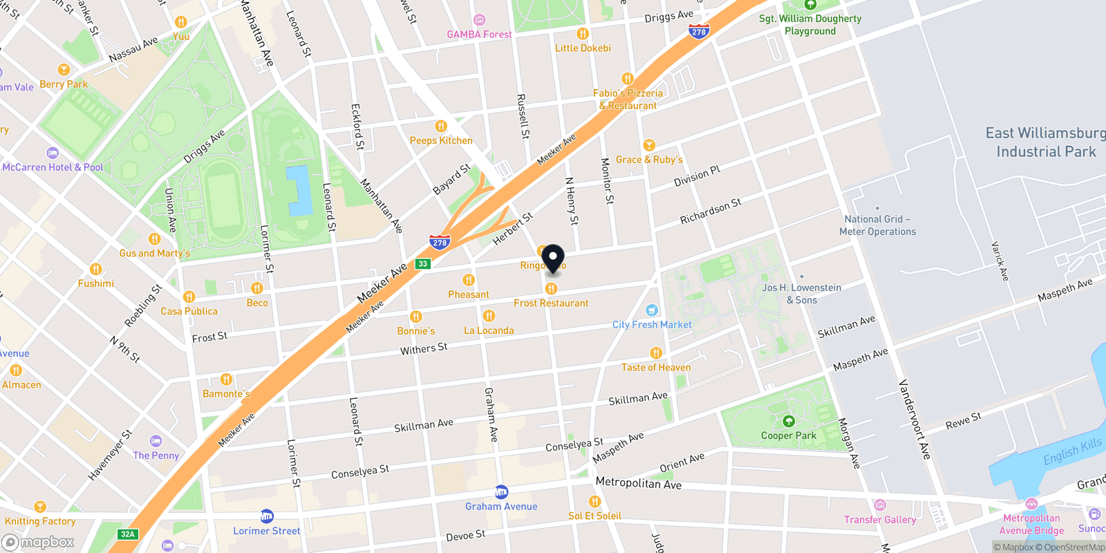 Map of CABELLO BROOKLYN
