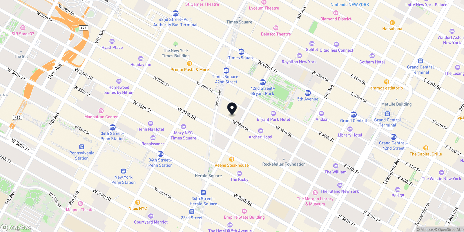 Map of Casagrande Salon