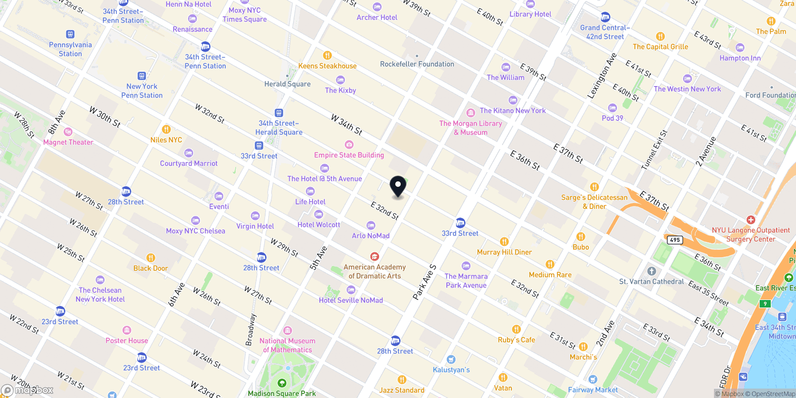 Map of Marianna Coiffure