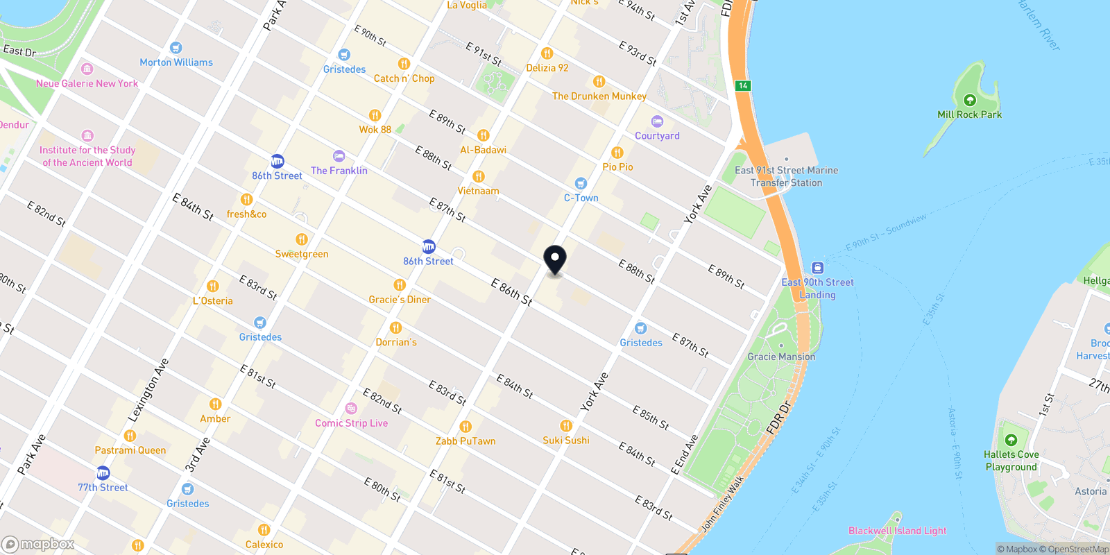 Map of Maxim Beautique