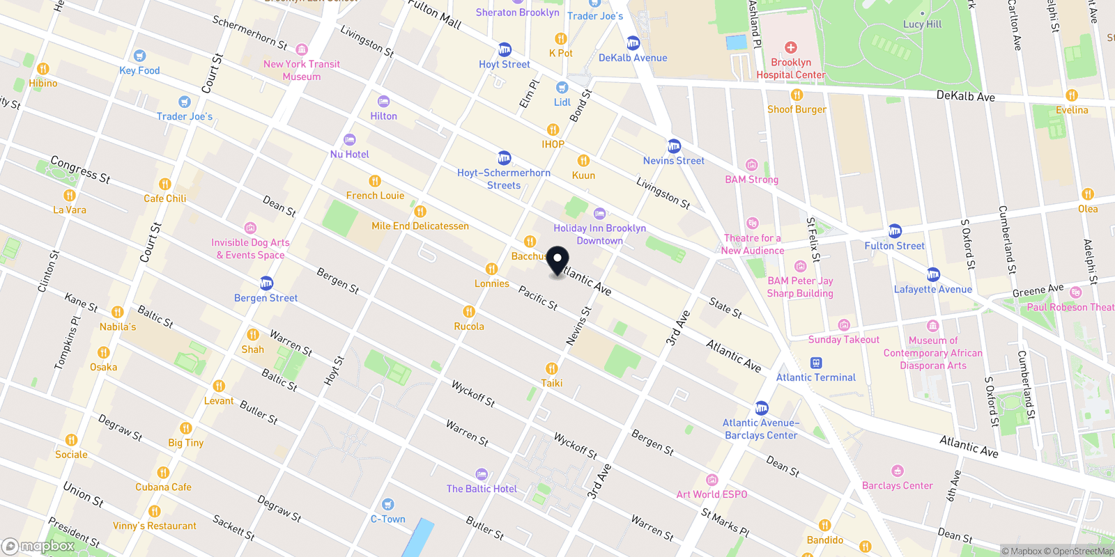 Map of Lauren Eve Hair