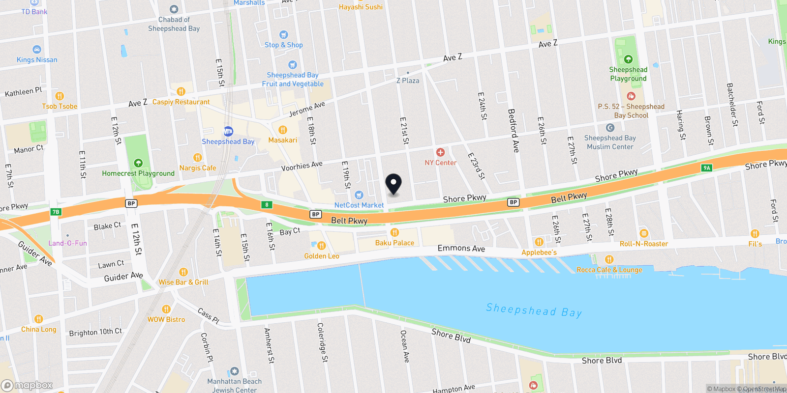 Map of Artist Beauty Lounge