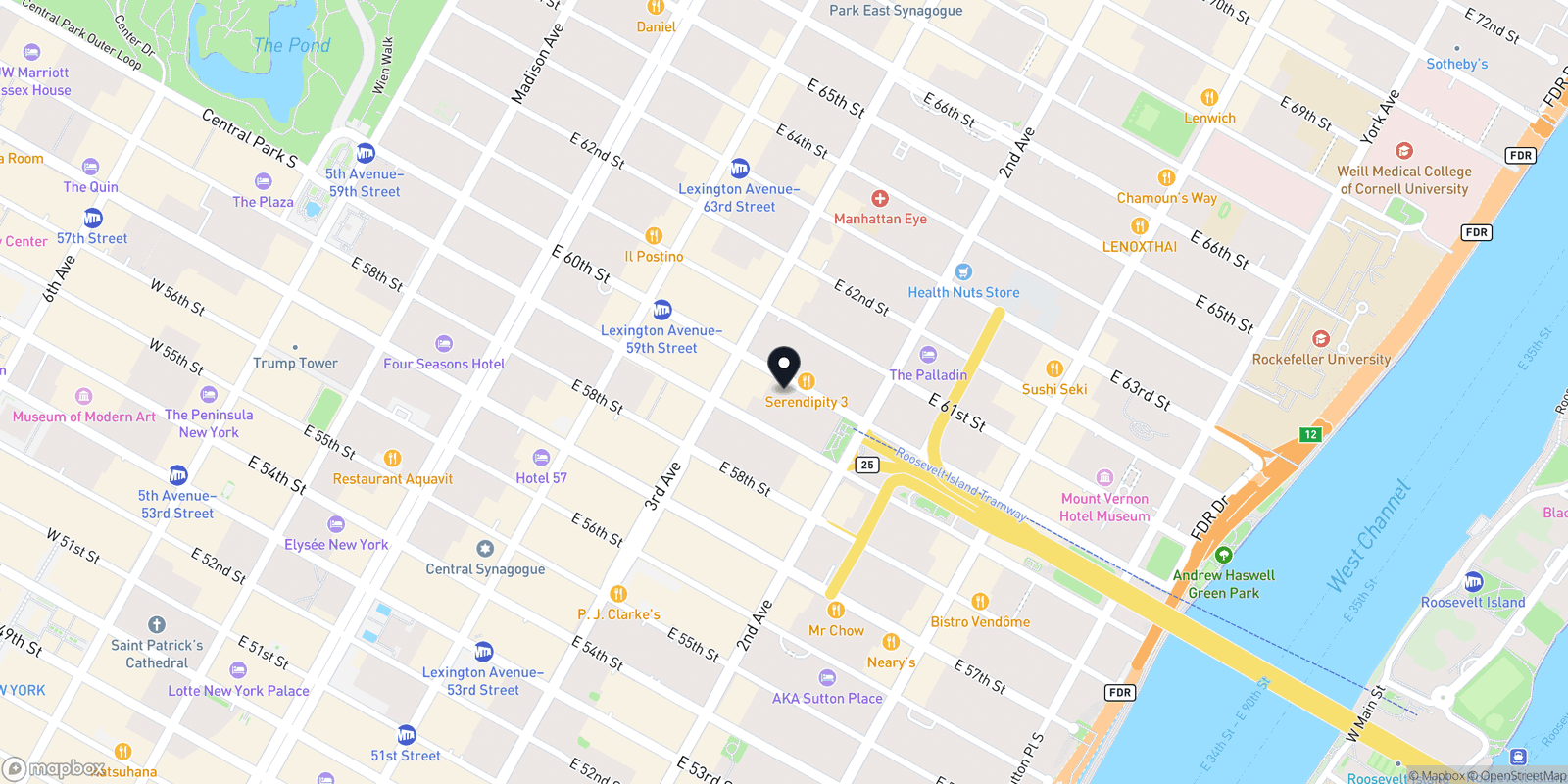 Map of The Hair & Color Design Salon