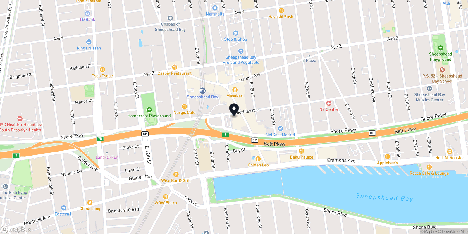 Map of Irishka Hairdresser Brooklyn