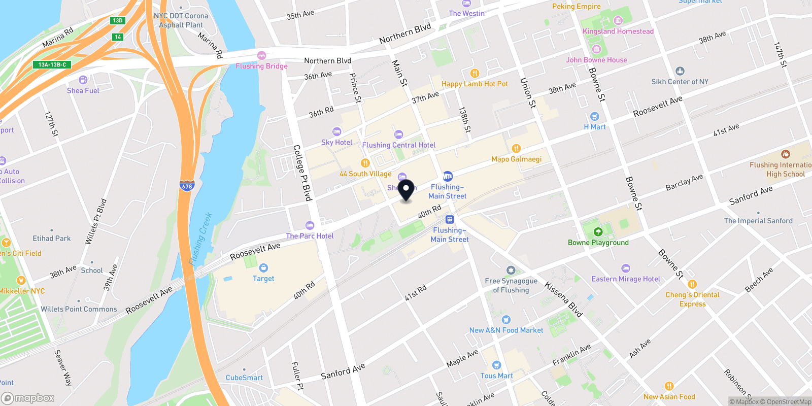 Map of A3 salon