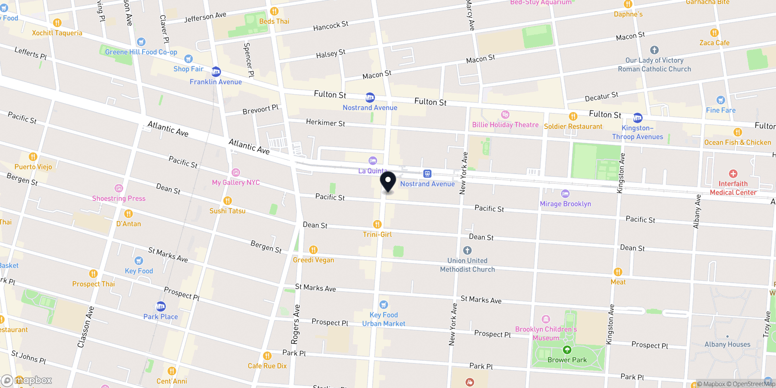 Map of Pick A Color Studio
