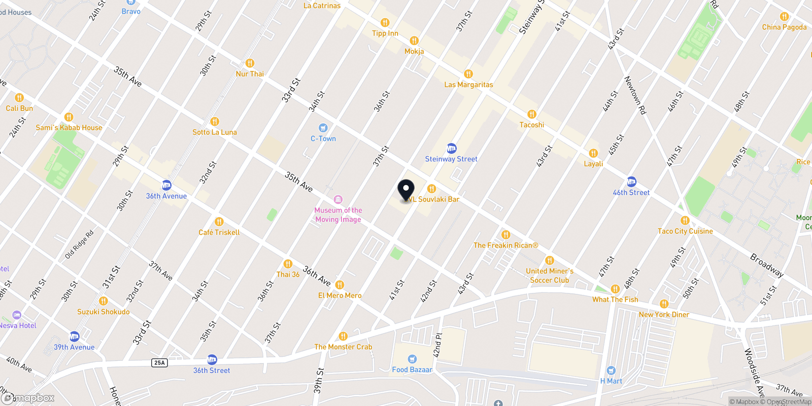 Map of Unique Beauty Salon