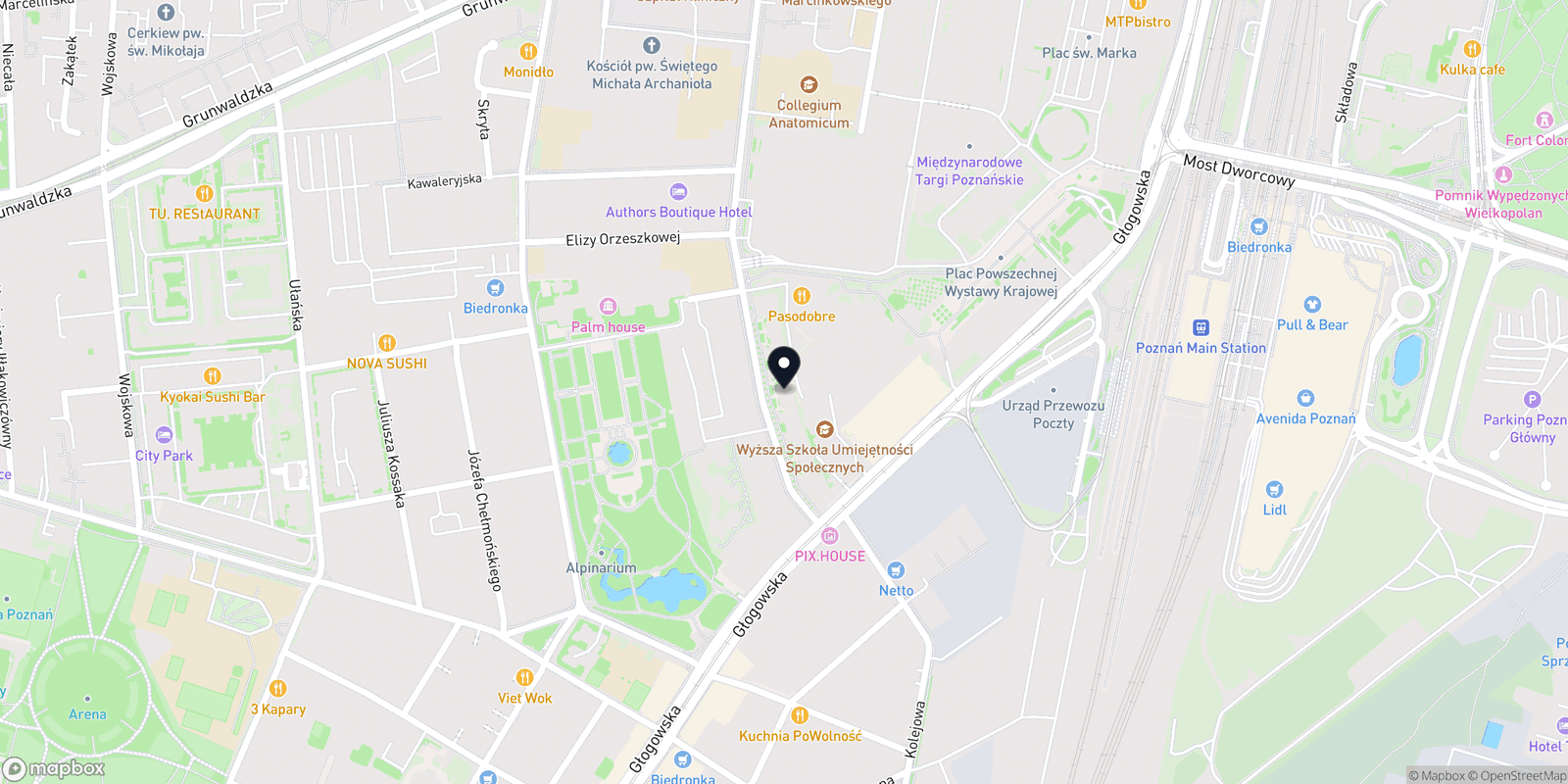 Mapa Boro Barber Fryzjer Męski & Golibroda