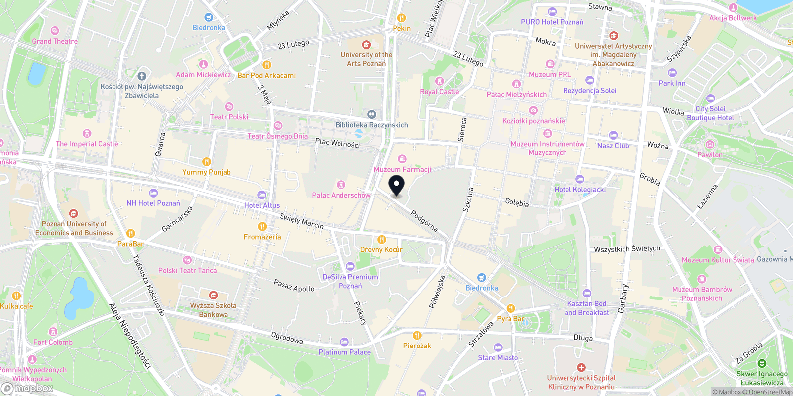 Mapa Lovely Glam Studio