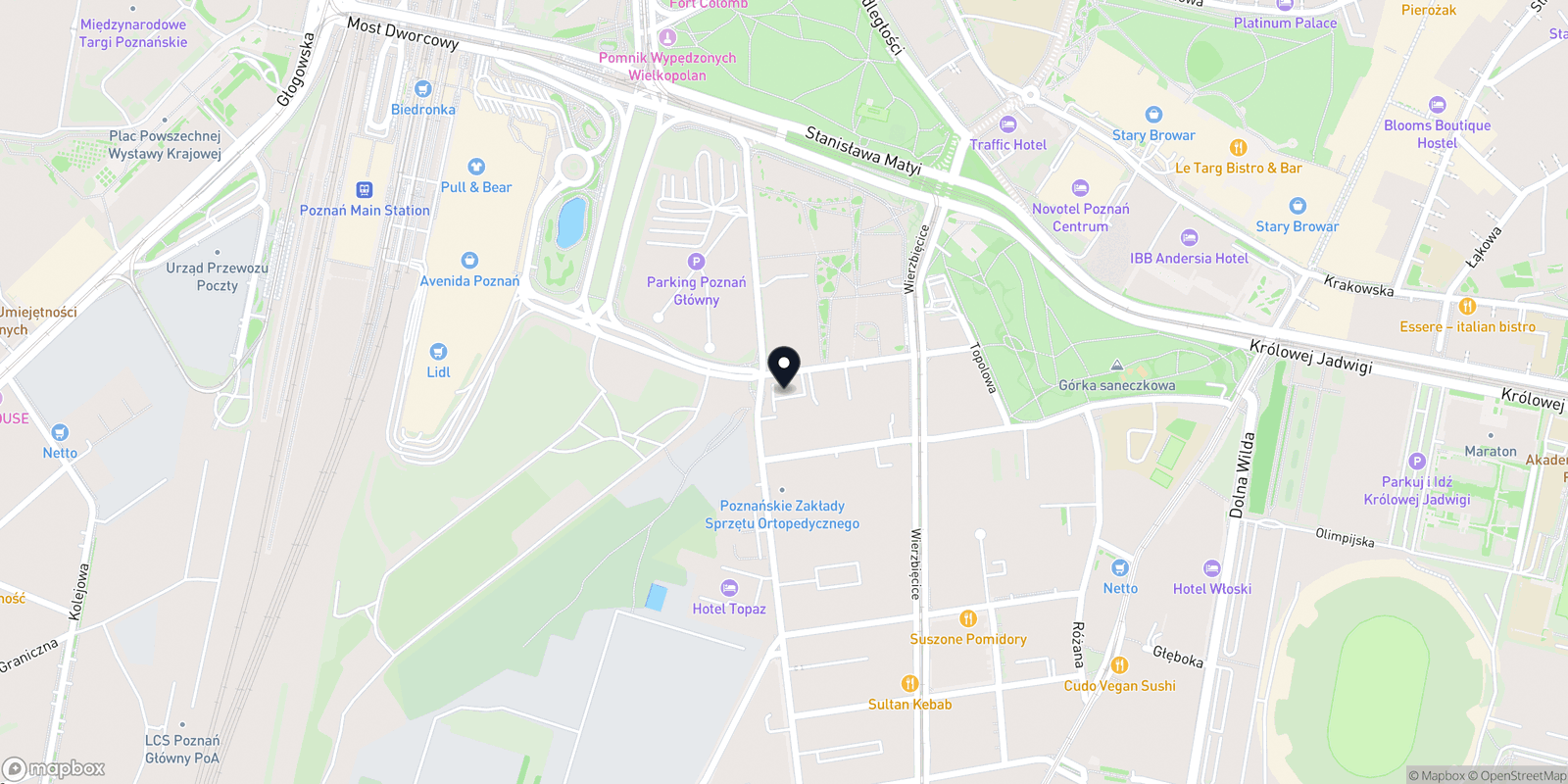 Mapa Alex Bishop