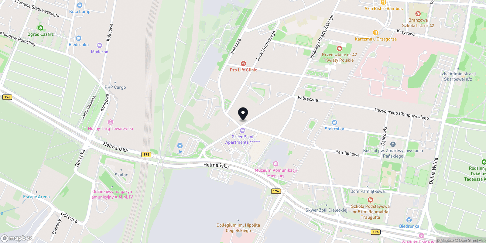 Mapa Lux Touch