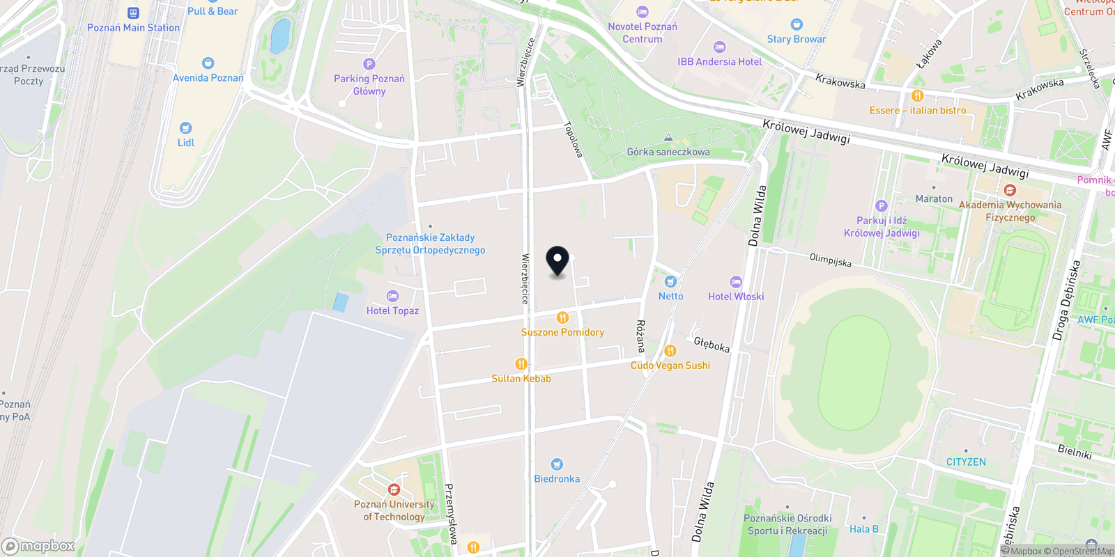 Mapa Paz Królowej Studio WILDA