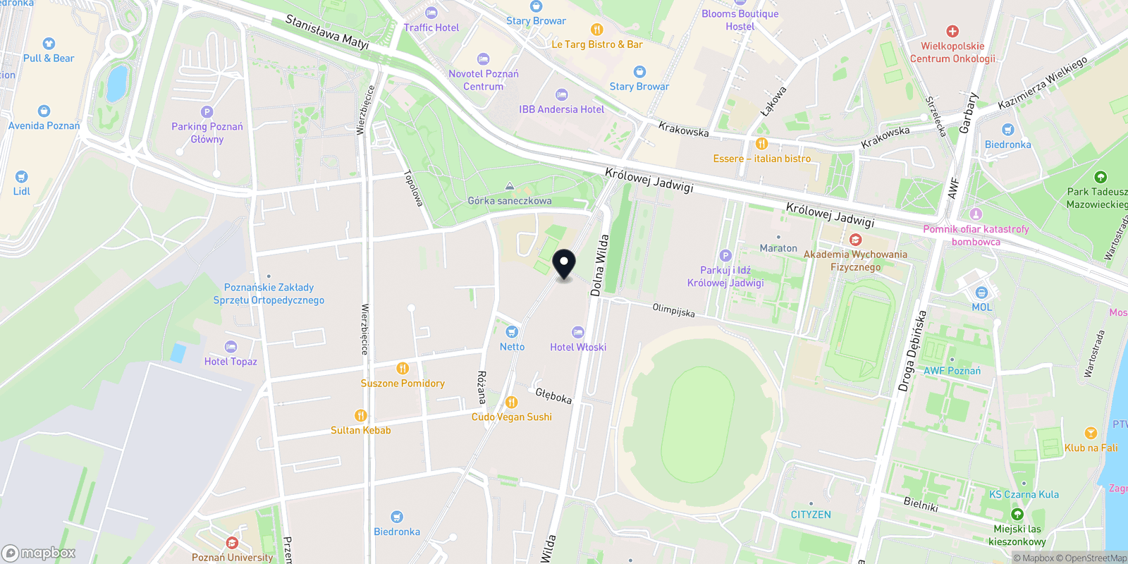 Mapa Studio Uzuri