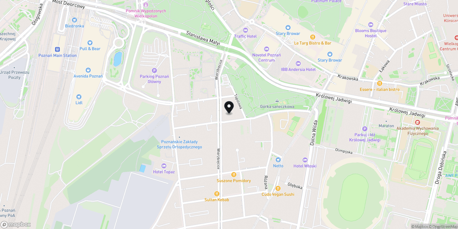 Mapa Centrum Zdrowia i Piękna "OM"