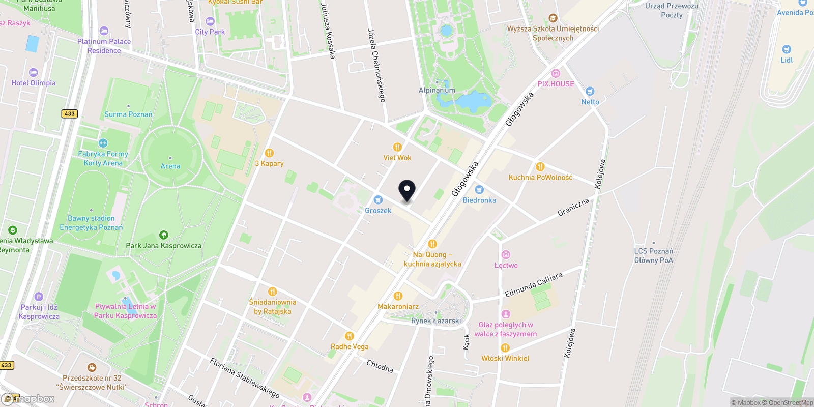 Mapa Niezwykłość
