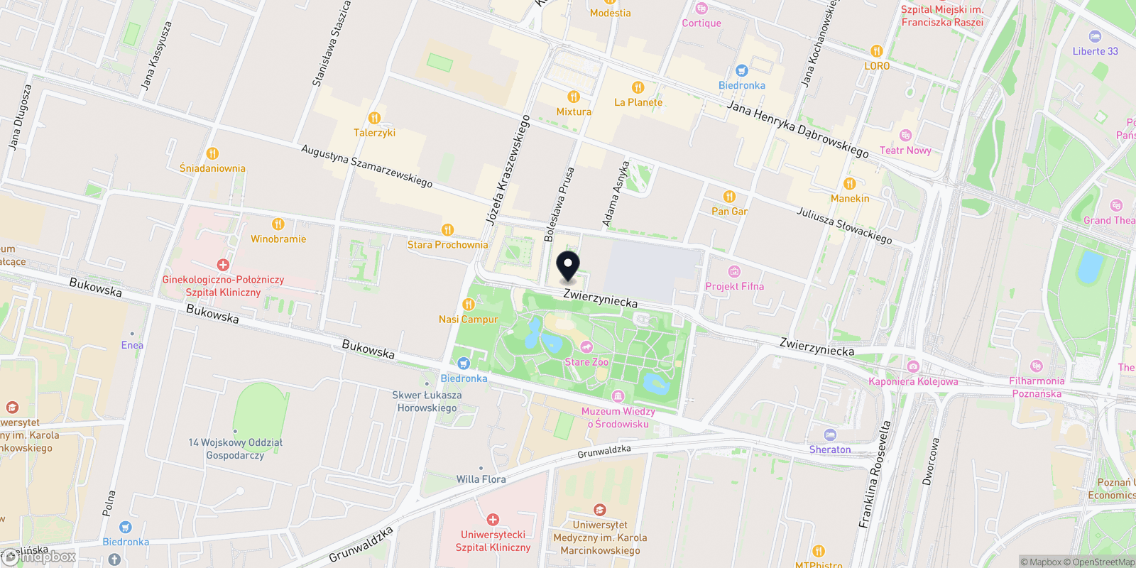 Mapa Instytut Piękna