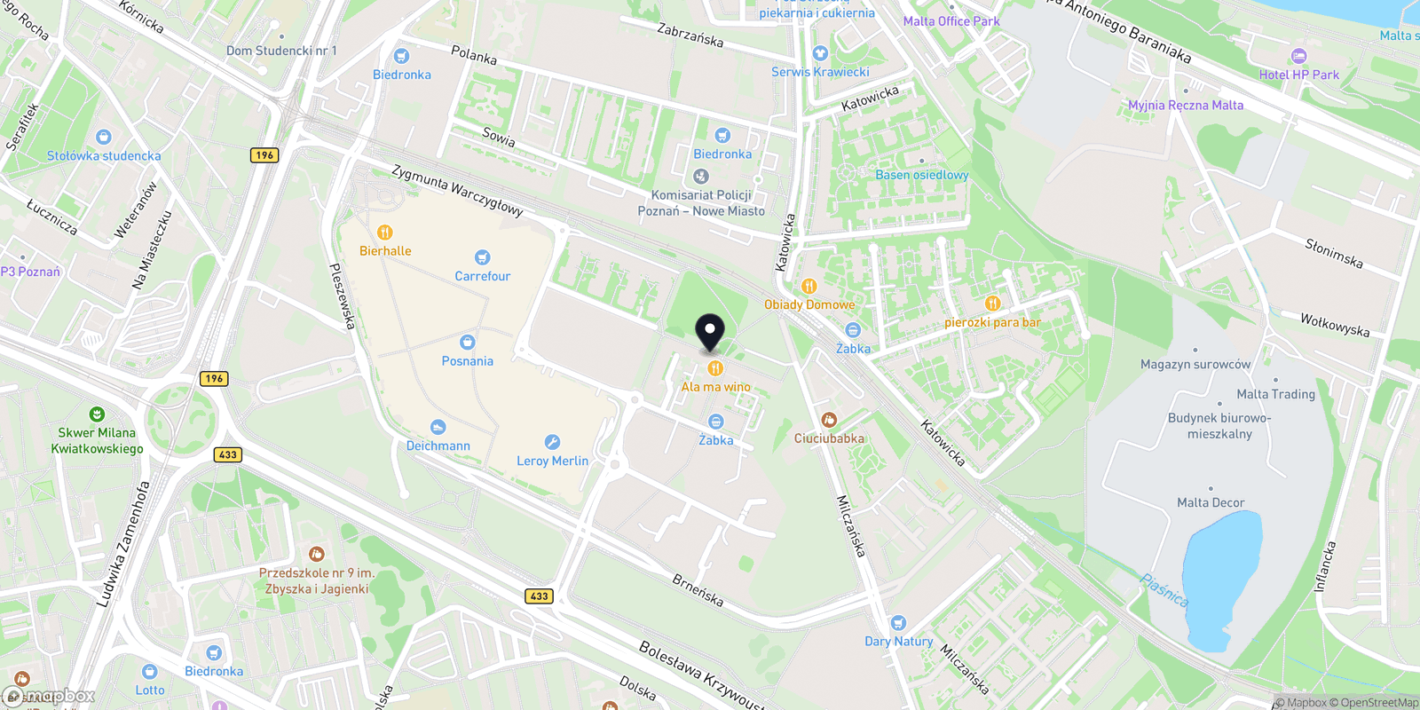 Mapa Lash Island Studio