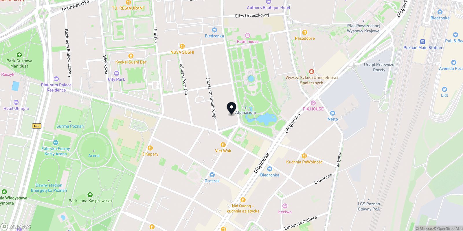 Mapa LaserLove