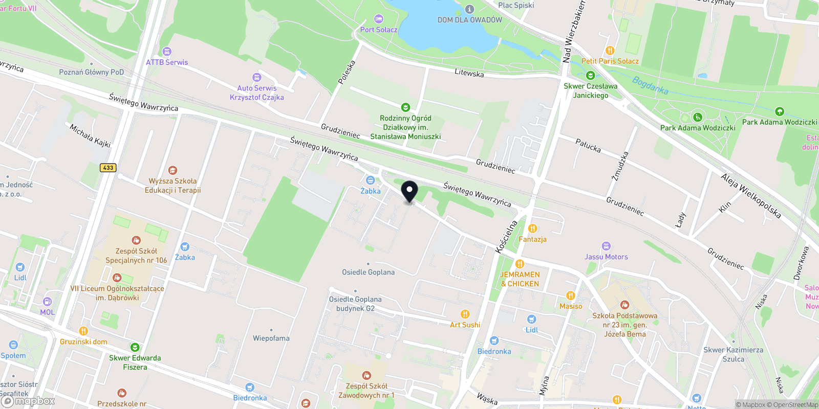 Mapa Patrycja Golińska Studio