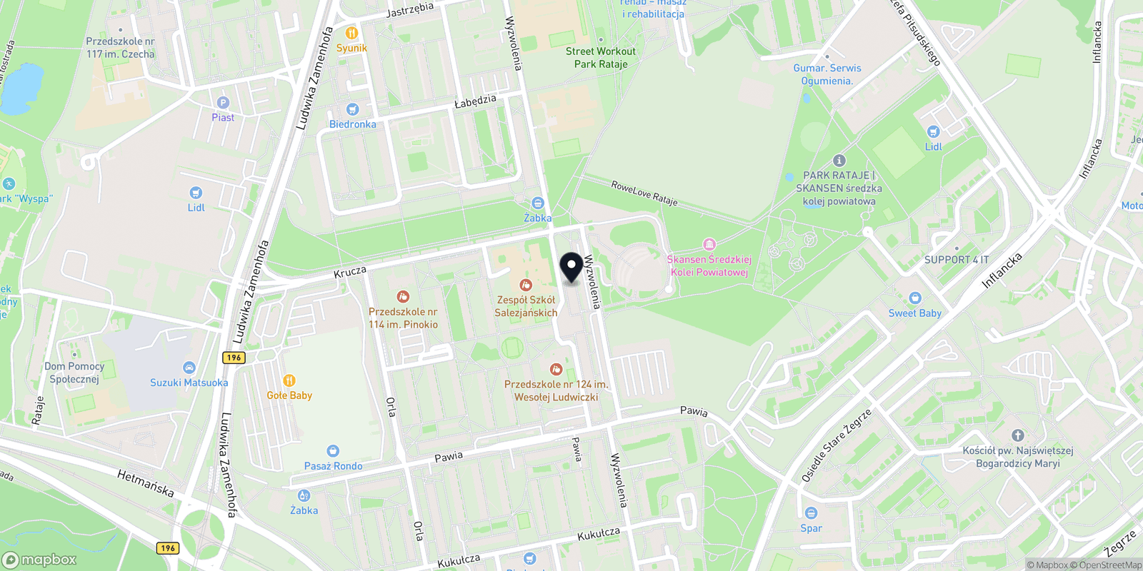 Mapa WithPassion – Stylizacja Rzęs & Brwi Marlena Olejarz