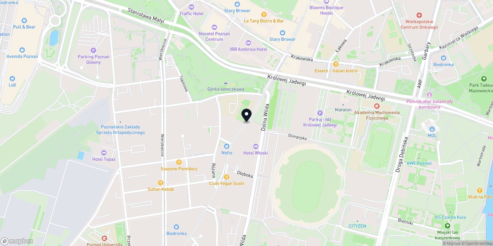 Mapa ProEstetik Gabinet Kosmetologii