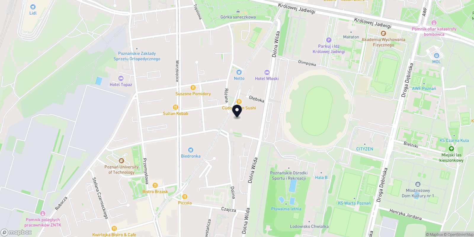 Mapa LASER.ON
