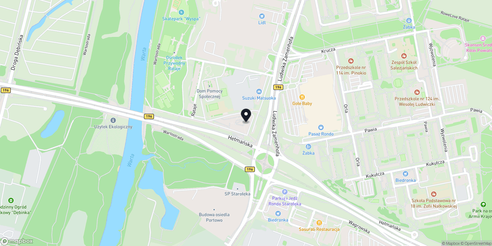 Mapa Emilia Kotowska Permanent & Cosmetology