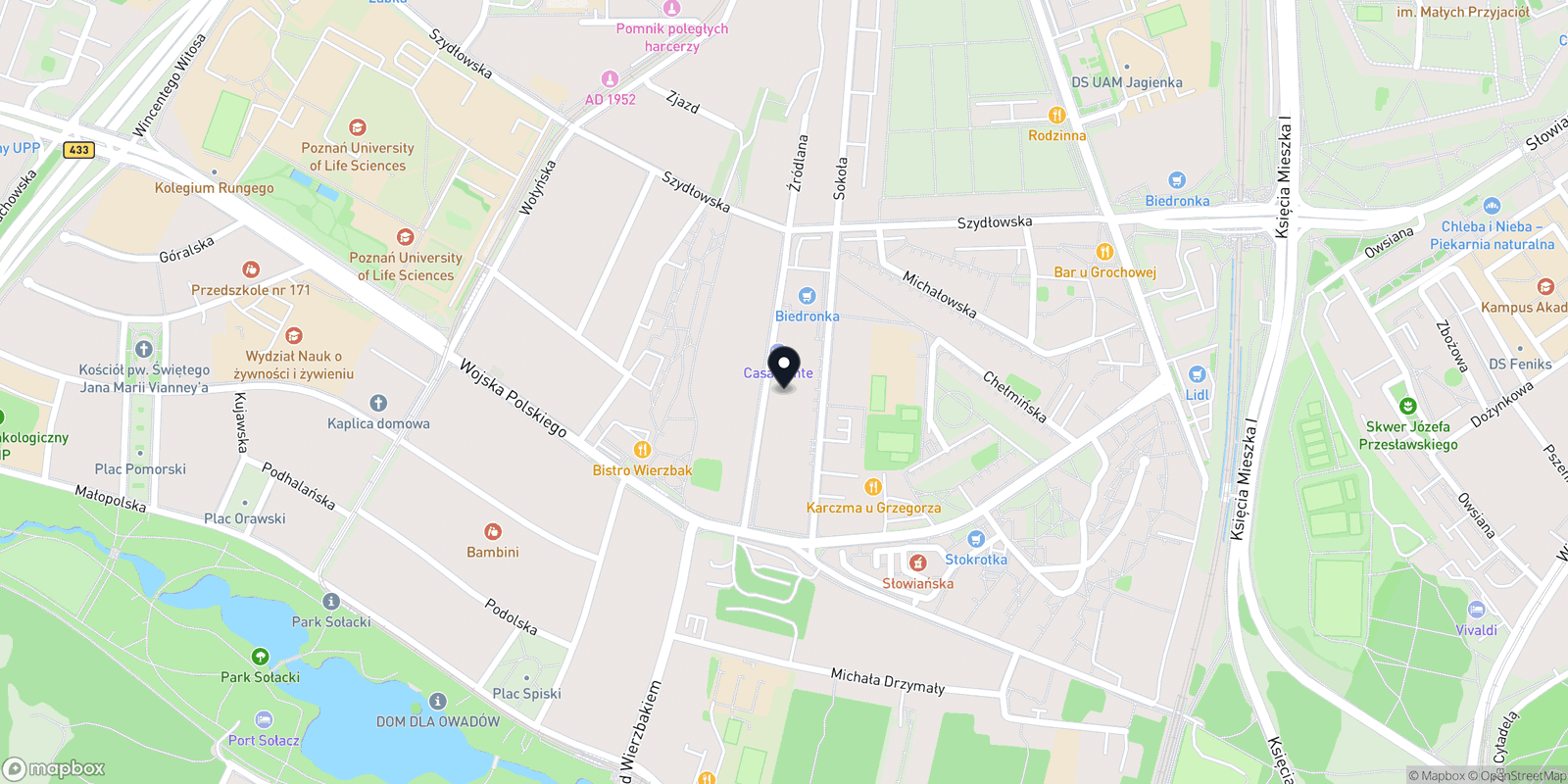 Mapa Soulmate Kosmetologia